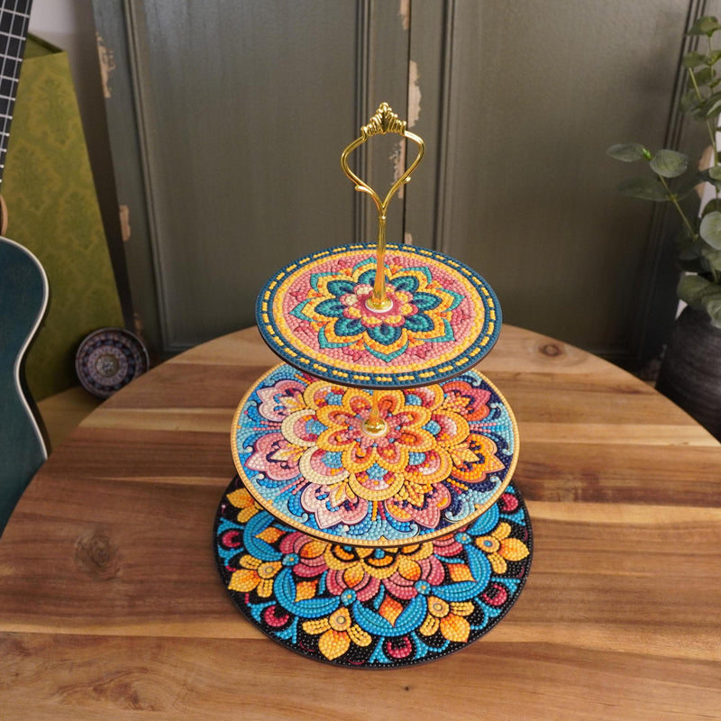 Sparkle Mandala Cupcake Stand