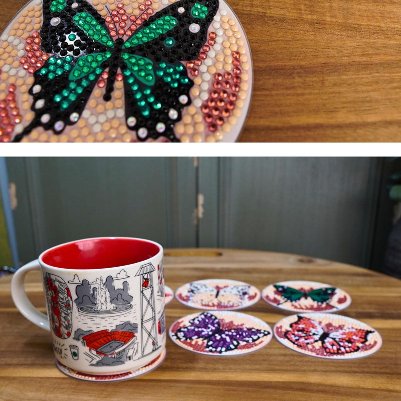 Butterfly Coasters (Set of 6)